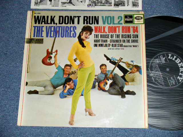 画像1: THE VENTURES - WALK DON'T RUN VOL.2 ( Ex+/Ex+++ )   / 1964 GERMAN ORIGINAL Used   LP 