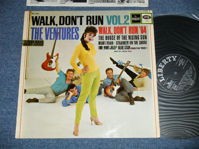 画像1: THE VENTURES - WALK DON'T RUN VOL.2 ( Ex+++/MINT- )   / 1964 GERMAN ORIGINAL Used   LP 