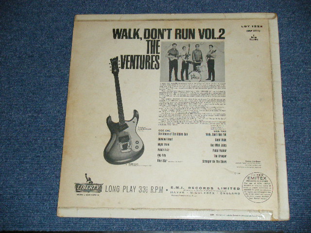 画像: THE VENTURES - WALK DON'T RUN VOL.2 ( Ex+/Ex Looks:Ex- )   / 1964 UK ENGLAND ORIGINAL MONO Used   LP 