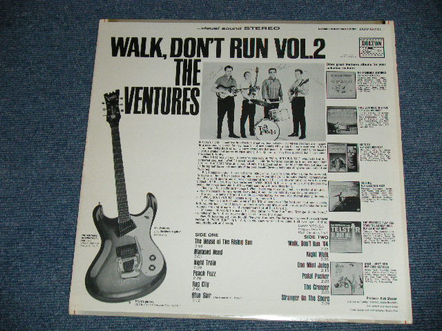 画像: THE VENTURES - WALK DON'T RUN VOL.2 : SWEAT SIRT Version (Matrix # BST-8031-2-SIDE 1/ BST-8031-2-SIDE 2 ) ( Ex++/Ex++,Ex+ )   / 1964 US AMERICA ORIGINAL "DARK BLUE with SILVER PRINT Label" STEREO Used LP 