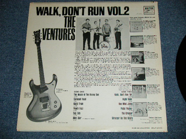 画像: THE VENTURES - WALK DON'T RUN VOL.2 : 2nd Press Version Front Cover  (Matrix #  BLP-2031-A-1 B3   BLP-2031-B-1A ) ( Ex+++/Ex++ Looks: Ex+++  )   / 1964 US AMERICA ORIGINAL "DARK BLUE with SILVER PRINT Label" MONO Used LP 