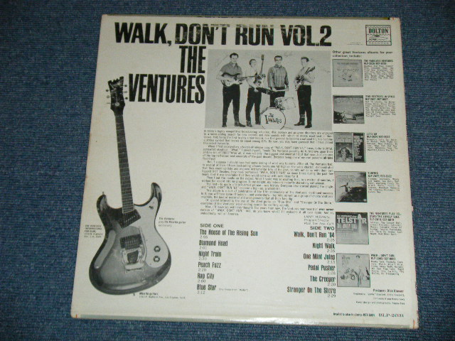 画像: THE VENTURES - WALK DON'T RUN VOL.2 : SWEAT SIRT Version (Matrix #  BLP-2031-2- SIDE-2 /  BLP-2031-B2-SIDE-2 ) ( Ex++,Ex/Ex++ Looks: Ex )   / 1964 US AMERICA ORIGINAL "DARK BLUE with SILVER PRINT Label" MONO Used LP 