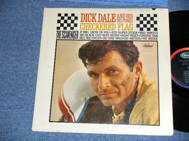 画像1: DICK DALE & HIS DEL-TONES -  CHECKERED FLAG  ( Ex+/Ex+  Looks:Ex- )  / 1963 US AMERICA ORIGINAL MONO Used LP  