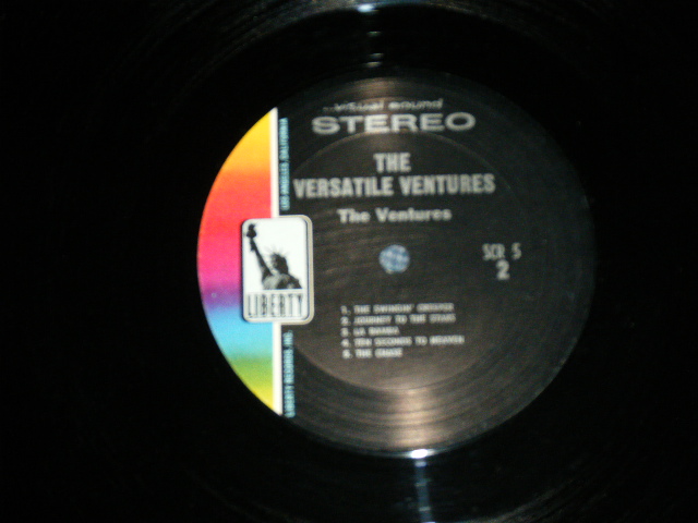 画像: THE VENTURES -  THE VERSATILE VENTURES  ( Matrix Number A) SCR-5 SIDE1 1-A / SCR5 SIDE 2-1B ) ( Ex-/Ex+++ A-1:Ex  )  /  1966 US AMERICA ORIGINAL STEREO Used LP 