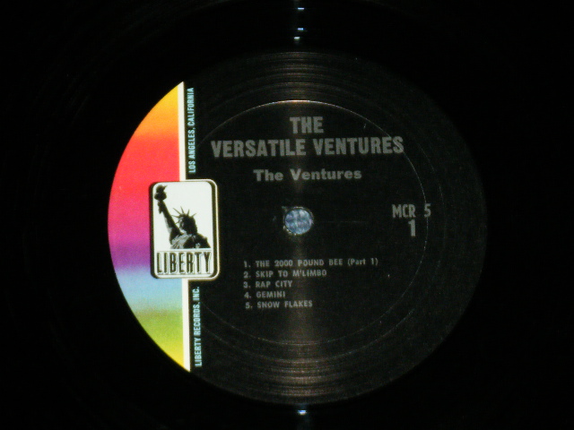 画像: THE VENTURES -  THE VERSATILE VENTURES  ( Matrix Number A) MCR-5 SIDE1 1-A /MCR5 SIDE 2-1A ) ( Ex+/Ex+++ : EDSP )  /  1966 US AMERICA ORIGINAL MONO Used LP 