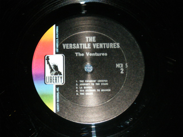 画像: THE VENTURES -  THE VERSATILE VENTURES  ( Matrix Number A) MCR-5 SIDE1 1-A /MCR5 SIDE 2-1A ) ( VG+++/Ex+  Looks:Ex- : EDSP)  /  1966 US AMERICA ORIGINAL MONO Used LP 