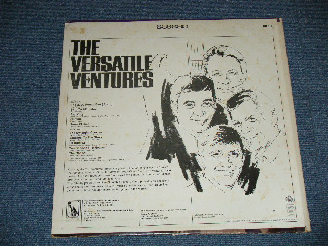 画像: THE VENTURES -  THE VERSATILE VENTURES  ( Matrix Number A) SCR-5 SIDE1 1-A / SCR5 SIDE 2-1B ) ( Ex+/MINT- : EDSP )  /  1966 US AMERICA ORIGINAL STEREO "Mail Order Only" Used LP 