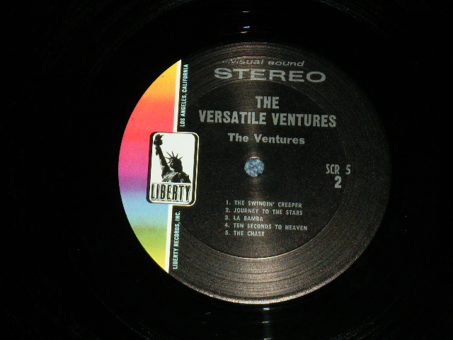 画像: THE VENTURES -  THE VERSATILE VENTURES  ( Matrix Number A) SCR-5 SIDE1 1-A / SCR5 SIDE 2-1B ) ( Ex+/MINT- : EDSP )  /  1966 US AMERICA ORIGINAL STEREO "Mail Order Only" Used LP 