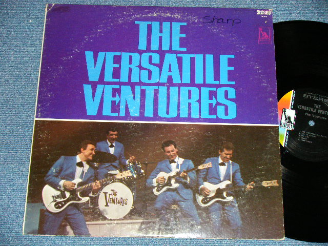 画像1: THE VENTURES -  THE VERSATILE VENTURES  ( Matrix Number A) SCR-5 SIDE1 1-A / SCR5 SIDE 2-1B ) ( Ex/Ex+++ Looks:Ex+++ : WOFC, WOL )  /  1966 US AMERICA ORIGINAL STEREO Used LP 