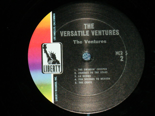 画像: THE VENTURES -  THE VERSATILE VENTURES  ( Matrix Number A) MCR-5 SIDE1 1-A /MCR5 SIDE 2-1A ) ( Ex+/Ex+++ : EDSP )  /  1966 US AMERICA ORIGINAL MONO Used LP 