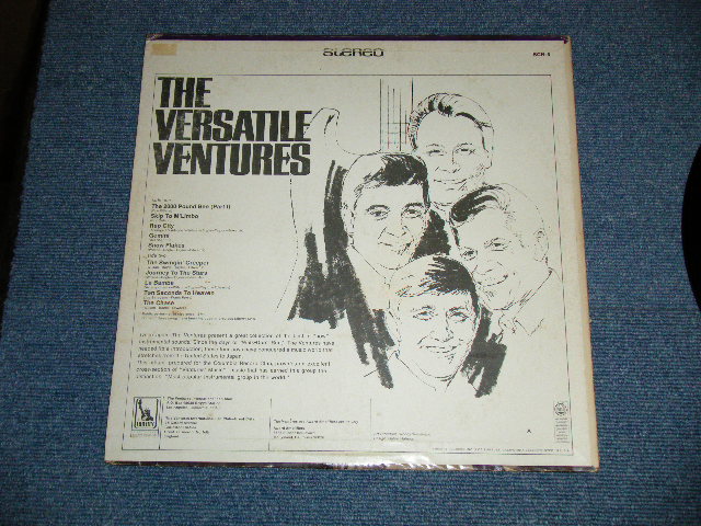 画像: THE VENTURES -  THE VERSATILE VENTURES  ( Matrix Number A) SCR-5 SIDE1 1-A / SCR5 SIDE 2-1B ) ( VG+++/Ex++  : EDSP)  /  1966 US AMERICA ORIGINAL STEREO Used LP 