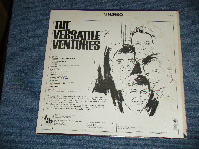 画像: THE VENTURES -  THE VERSATILE VENTURES  ( Matrix Number A) SCR-5 SIDE1 1-A / SCR5 SIDE 2-1B ) ( Ex+/MINT- : EDSP )  /  1966 US AMERICA ORIGINAL STEREO "Mail Order Only" Used LP 