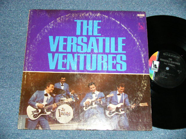 画像1: THE VENTURES -  THE VERSATILE VENTURES  ( Matrix Number A) SCR-5 SIDE1 1-A / SCR5 SIDE 2-1B ) ( VG+++/Ex++  : EDSP)  /  1966 US AMERICA ORIGINAL STEREO Used LP 