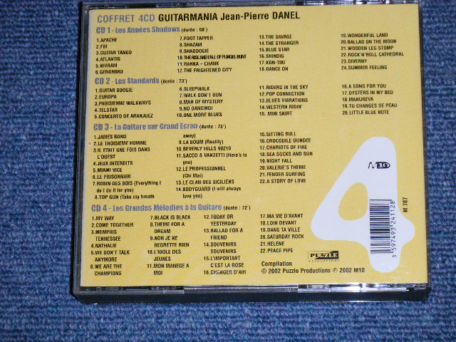 画像: JEAN-PIERRE DANMEL - GUITARMANIA : 88 STANDARDS INCONTOURNABLES  (MINT/MINT)  / 2002  Used 4-CD's 