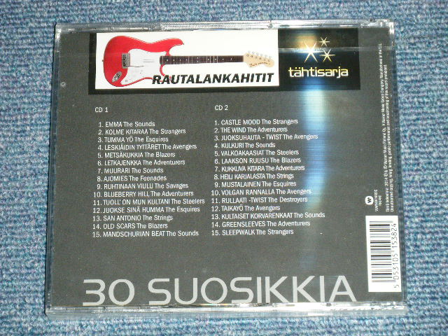 画像: V.A. OMNIBUS ( The SOUNDS, STRANGERS, ESQUIRES, AVENGERS, FEENADES + More )  ) -  RATTALANKAHITIT TAHTISARJA : Original 60's INST.  (SEALED) / 2014 FINLAND ORIGINAL "Brand New SEALED"  2-CD 