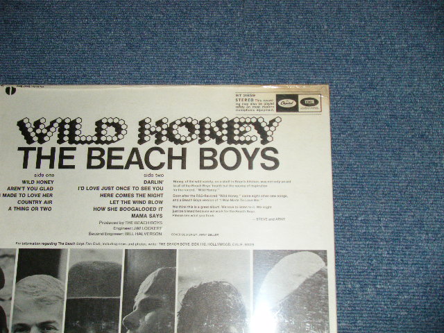 画像: The BEACH BOYS - WILD HONEY (SEALED) / 1967 US AMERICA ORIGINAL STEREO "BARND NEW SEALED" LP light browning