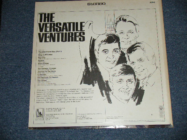 画像: THE VENTURES -  THE VERSATILE VENTURES  ( Matrix Number A) SCR-5 SIDE1 1-A / SCR5 SIDE 2-1B ) ( Ex+/Ex+++)  /  1966 US AMERICA ORIGINAL STEREO Used LP 