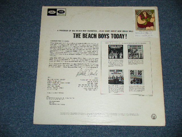 画像: The BEACH BOYS - THE BEACH BOYS TODAY ( Matrix " G-6/P-6)   ( VG+++/Ex+++ B-3:Ex :WOFC,STOBC) / 1965 US AMERICA ORIGINAL MONO Used LP