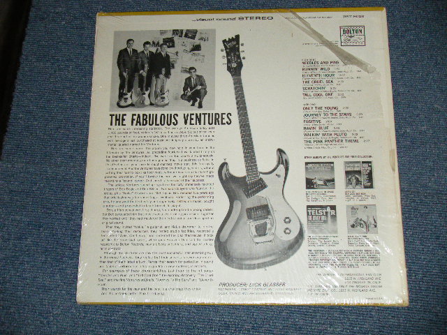 画像: THE VENTURES - THE FABULOUS VENTURES ( Matrix # A)BST-8029 SIDE-1-1/ B)BST-8029-SIDE-2-1; DARK BLUE with SILVER Print Label) (MINT-/MINT- ) / 1964  US AMERICA  ORIGINAL "1st press Label" STEREO Used   LP