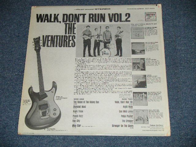 画像: THE VENTURES - WALK DON'T RUN VOL.2 : 2nd Press Version Front Cover (Matrix # BST-8031-1  BST-8031-2 ) ( eX+++/eX+++ )   / 1965 VERSION US AMERICA ORIGINAL 2nd Press "BLUE with BLACK PRINT Label" STEREO Used LP 