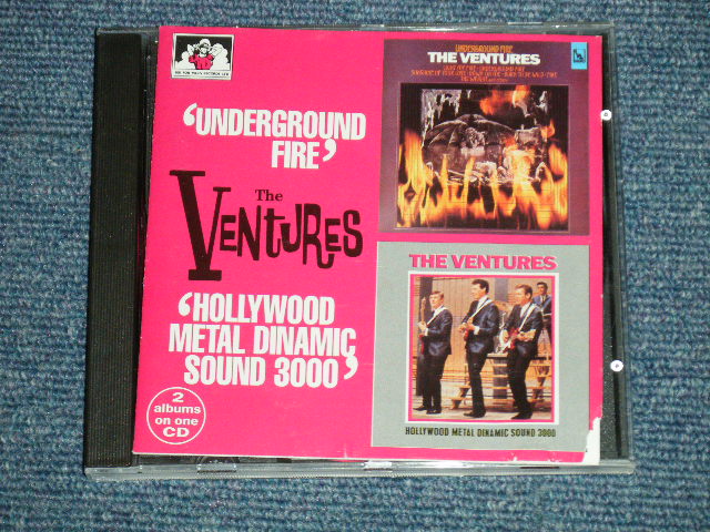 画像1: THE VENTURES -  UNDERGROUND FIRE + HOLLYWOOD METAL DINAMIC ( 2 in 1 ) (VG++/MINT) / 1996 UK& EU  Used  CD 