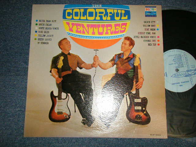 画像1: THE VENTURES - THE COLORFUL VENTURES (Matrix #A)BLUE HORIZON - BLP-2008-SIDE-1-CH-2 B)BLUE HORIZON - BLP-2008-SIDE-2-CH-2) "SIDE-ONE" Credit Label ) (Ex++/Ex++) / 1961 US AMERICA ORIGINAL "LIGHT BLUE Label" MONO Used LP 