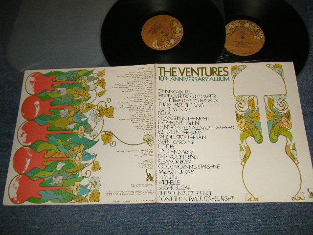 画像1: THE VENTURES - 10TH ANNIVERSARY ALBUM (Matrix #A)LST-35000-1 SMX-35731   B)LST-35000-2 SMX 35733  C)LST-35000-3 SMX 35734  D)DB LST-35000 SIDE-4 Re SMX 35132) (Ex++/MINT- EDSP) / 1970 AUSTRALIA ORIGINAL Used  2-LP'S