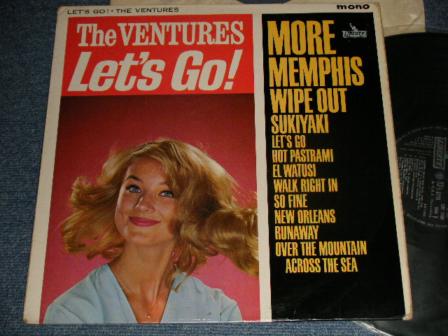 画像1: THE VENTURES - LET'S GO (Ex++/MINT-) / 1963 UK ENGLAND ORIGINAL MOMO Used LP