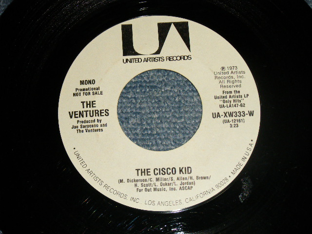 画像1: THE VENTURES -  THE CISCO KID  A) MONO  B) STEREO (MINT-/MINT-) / 1973 US AMERICA ORIGINAL "PROMO ONLY SAME FLIP MONO/STEREO" Used 7" SINGLE