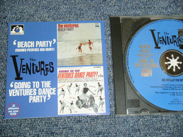 画像: THE VENTURES - TWIST WITH + TWIST PARTY VOL.2 ( 2 in 1 )/ 1994  UK& EU Used CD 