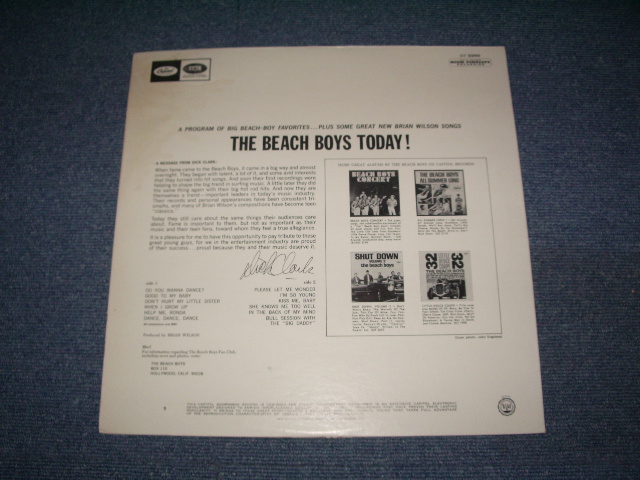 画像: The BEACH BOYS - THE BEACH BOYS TODAY  ( Ex+/ Ex+++ ) / 1965 US ORIGINAL DUOPHONIC STEREO LP