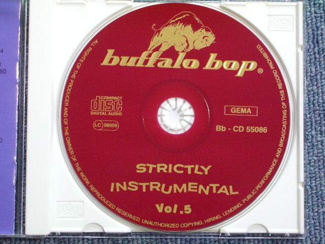 画像: VA - STRICTLY INSTRUMENTAL VOL.5 / 1999 GERMANY USED MINT CD  