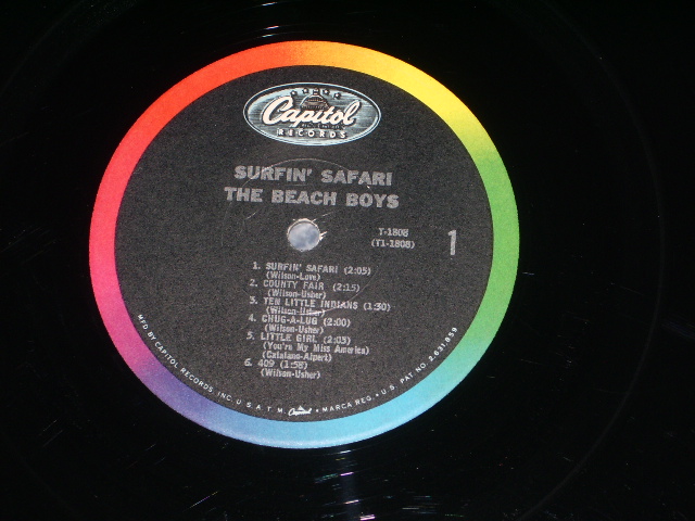 画像: The BEACH BOYS - SURFIN' SAFARI / 1962???? PHILIPPINES  ORIGINAL ? MONO LP