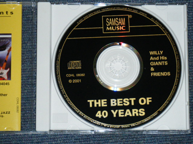 画像: WILLY and HIS GIANTS - THE BEST OF 40 YEARS  / 2001 HOLLAND Brand New CD 