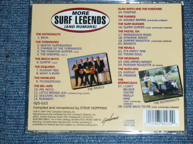 画像: V.A. OMNIBUS - MORE SURF LEGENDS    / 1997 US ORIGINAL Used CD