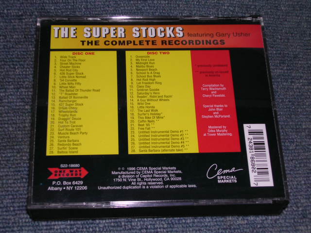 画像: THE SUPER STOCKS  - THE COMPLETE RECORDINGS  / 1996  US BRAND NEW 2 CD