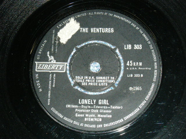 画像: THE VENTURES - DIAMOND HEAD ( Ex++/Ex ) / 1965  UK ORIGINAL 7" SINGLE 