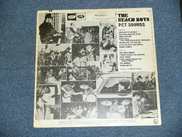 画像: THE BEACH BOYS - PET SOUNDS ( VG++/VG+++ ) / 1966 US ORIGINAL Stereo LP