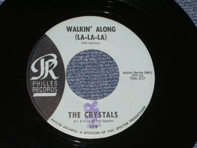 画像: THE CRYSTALS - HE 'S SURE THE BOY I LOVE ( Matrix # 45-TCY-9 RE-1 : non Credit : BLUE  LABEL  MINT-/MINT- "NR" STAMP ) / 1962 US ORIGINAL 7" SINGLE 