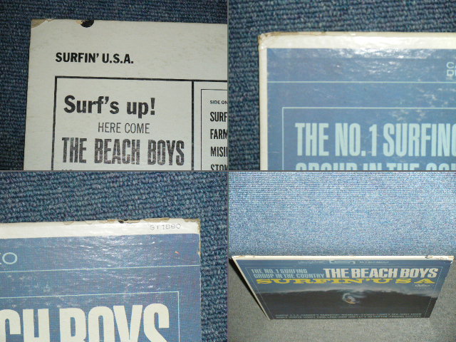 画像: The BEACH BOYS - SURFIN' USA ( Ex+ / Ex++ ) / 1963 US ORIGINAL STEREO LP