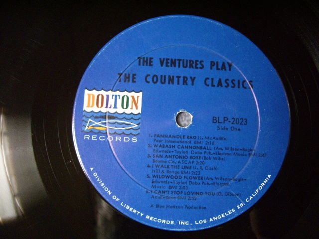 画像: THE VENTURES - I WALK THE LINE / 1965 RELEASE VERSION US LP