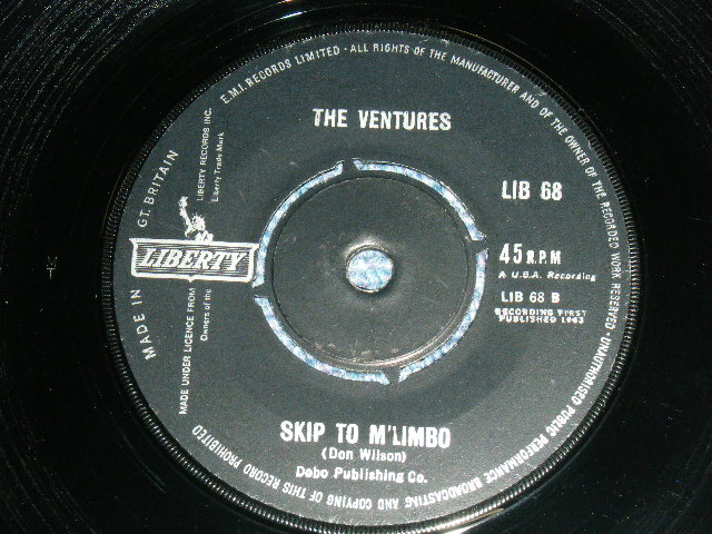 画像: THE VENTURES - EL CUMBANCHERO ( MINT-/MINT- ) / 1963 UK ORIGINAL 7" Single