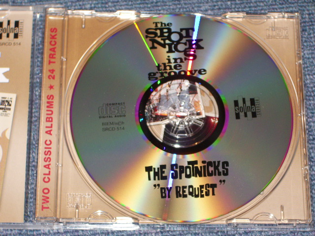 画像: THE SPOTNICKS - INTO THE GROOVE / BY REQUEST( 2in1) / 2004 SWEDEN  BRAND NEW CD 