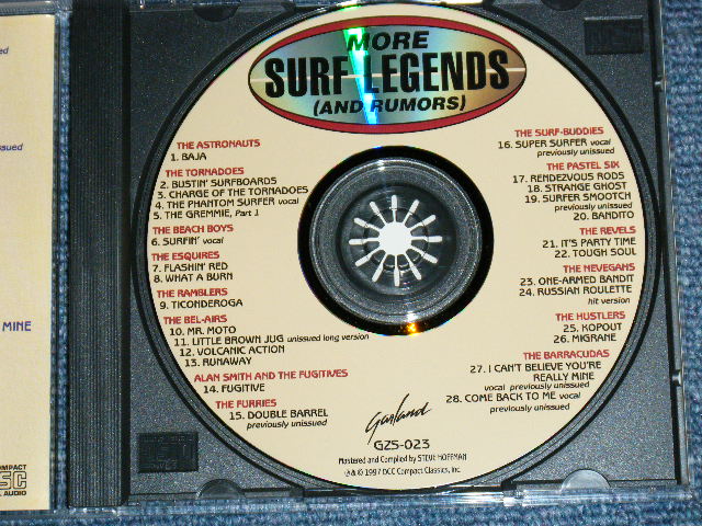 画像: V.A. OMNIBUS - MORE SURF LEGENDS    / 1997 US ORIGINAL Used CD