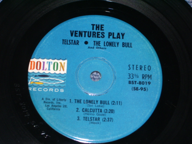 画像: THE VENTURES - PLAY TELSTAR  / 1962 US ORIGINAL 7"EP + PICTURE SLEEVE 