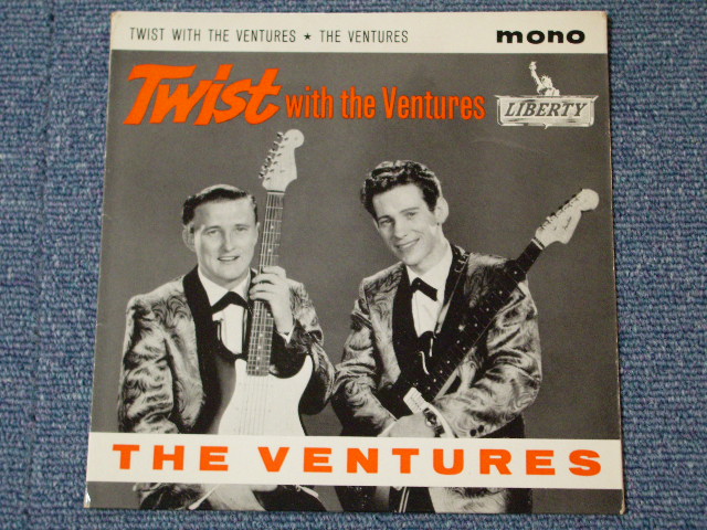 画像1: THE VENTURES - TWIST WITH THE VENTURES / 1962 UK Original 7" EP With PICTURE SLEEVE 