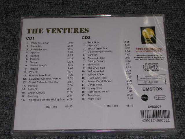 画像: THE VENTURES - WALK DON'T RUN ( 2 CD )  / 2008 GERMANY Only SEALED  CD