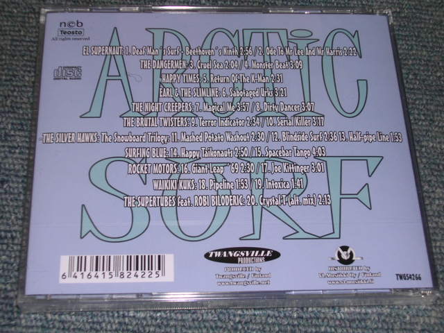 画像: V.A. OMNIBUS - ARCTIC SURF  20 ULTIMATE SURF TRACKS FROM FINLAND  / FINLAND Brand New Sealed CD 