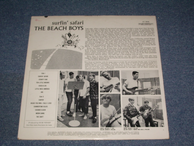 画像: The BEACH BOYS - SURFIN' SAFARI ( FC) Ex+ BC) Ex / Ex++ ) / 1963 US ORIGINAL DUOPHONIC  LP