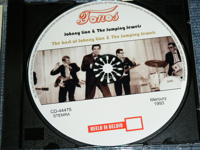 画像: JOHNNY LION & THE JUMPING JEWELS -  THE BETS OF JOHNNY LION & THE JUMPING JEWELS/ 2011 FRANCE FUN CLUB Limited Relaesed CD-R 